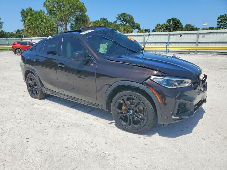 2022 BMW X6 VIN 5UXCY6C05N9L38113 COPART salvage auction — ALL OVER, FL - CERTIFICATE OF DESTRUCTION, sold $875 on 2026-07-29 (photo 4)