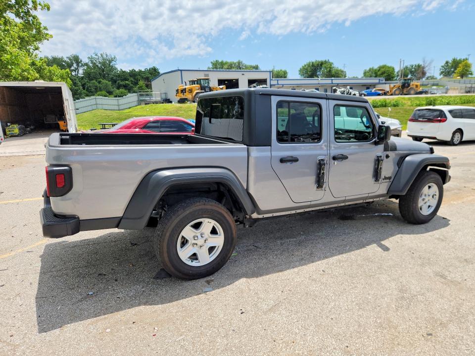2020 Jeep Gladiator VIN 1C6HJTAG7LL108848 COPART salvage auction — HAIL, Mo - Certificate Of Title, sold $16,200 on 2026-07-02 (photo 3)