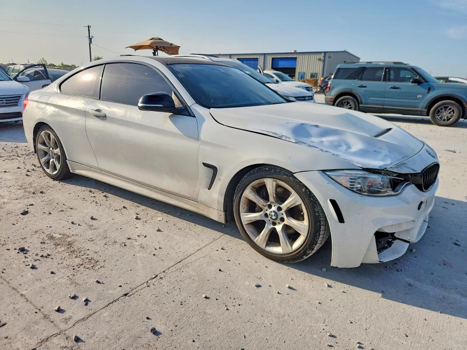 2016 BMW 4 series VIN WBA3R1C51GK529761 COPART salvage auction — FRONT END, TX - CERTIFICATE OF TITLE, sold $650 on 2026-07-28 (photo 4)