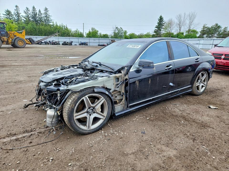 2011 Mercedes-benz S-klasse VIN WDDNF8EB6BA368232 COPART salvage auction — VANDALISM, On - Permit Irrepairable, sold $1,000 on 2026-07-16 (photo 1)