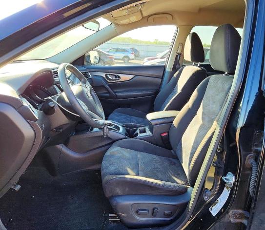 2015 Nissan Rogue VIN KNMAT2MV9FP586145 COPART salvage auction — FRONT END, VA - CERT OF TITLE - SALVAGE, sold $1,150 on 2026-07-29 (photo 7)