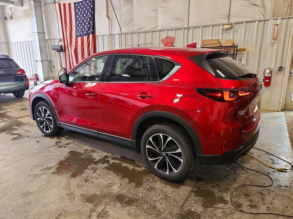 2022 Mazda Cx-5 VIN JM3KFBDM9N0536041 COPART salvage auction — HAIL, Wi - Cert Of Title-Claim Paid, sold $14,900 on 2026-07-07 (photo 2)