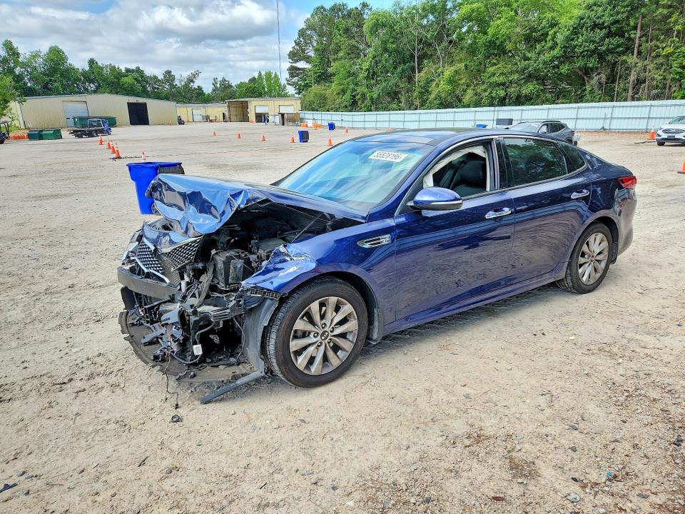 2018 Kia VIN 5XXGT4L36JG200920 COPART salvage auction — FRONT END, Nc - Salvage Certificate Of Title, sold $750 on 2026-07-31 (photo 1)