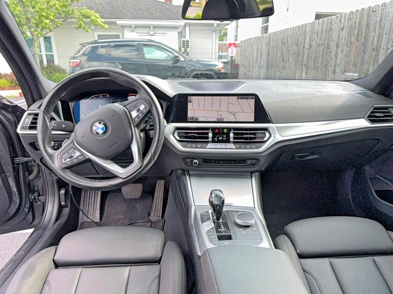2020 BMW 3er VIN 3MW5R7J02L8B39234 COPART salvage auction — MINOR DENT/SCRATCHES, CT - CERTIFICATE OF TITLE (P), sold $9,100 on 2026-07-27 (photo 9)