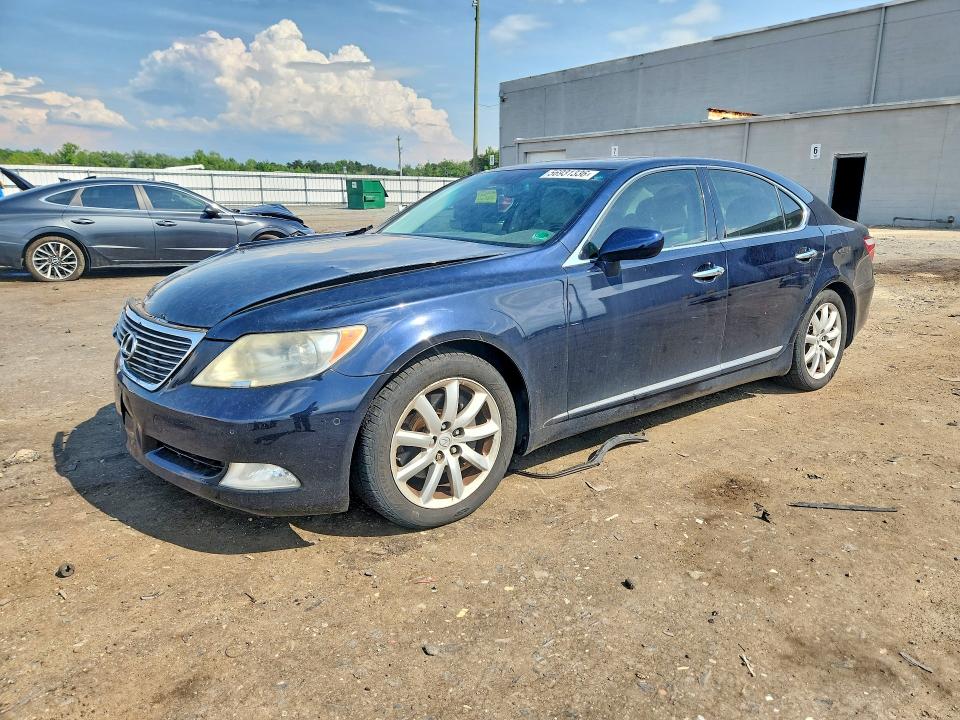2009 Lexus Ls 460 VIN JTHBL46F695084682 COPART salvage auction — FRONT END, Va - Certificate Of Title, sold $200 on 2026-07-29 (photo 1)