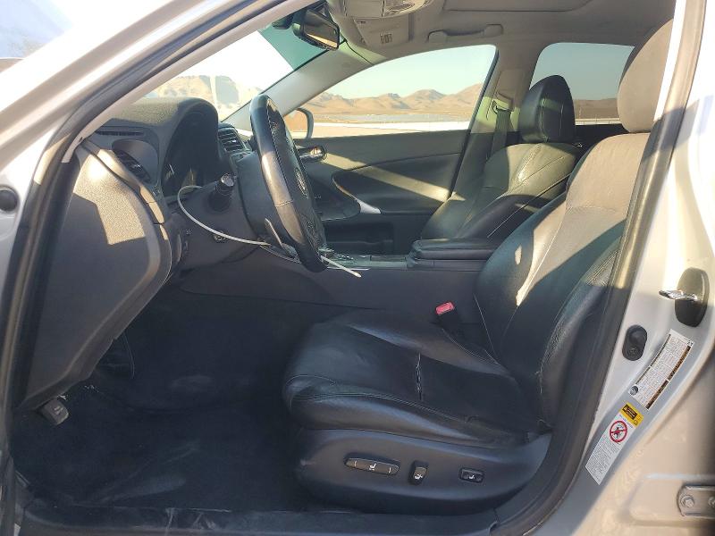 2006 Lexus Is VIN JTHBE262865009313 COPART salvage auction — VANDALISM, Nv - Salvage Title, sold $200 on 2026-07-22 (photo 7)