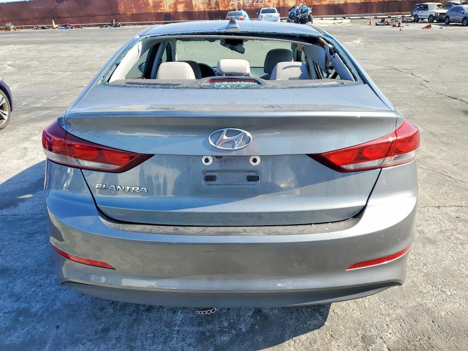 2017 Hyundai Elantra VIN KMHD84LF8HU241757 COPART salvage auction — FRONT END, Salvage Title, sold $2,100 on 2026-07-15 (photo 6)