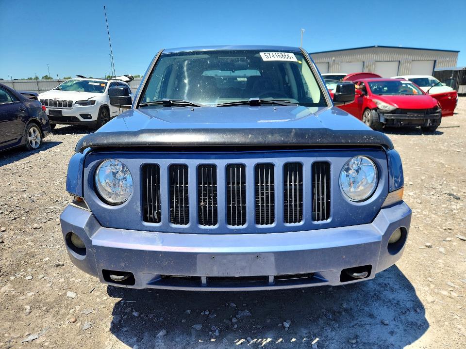 2007 Jeep Patriot VIN 1J8FF28W57D170623 COPART salvage auction — REAR END, Mo - Cert Of Title-Prior Salvage, sold $300 on 2026-07-08 (photo 5)