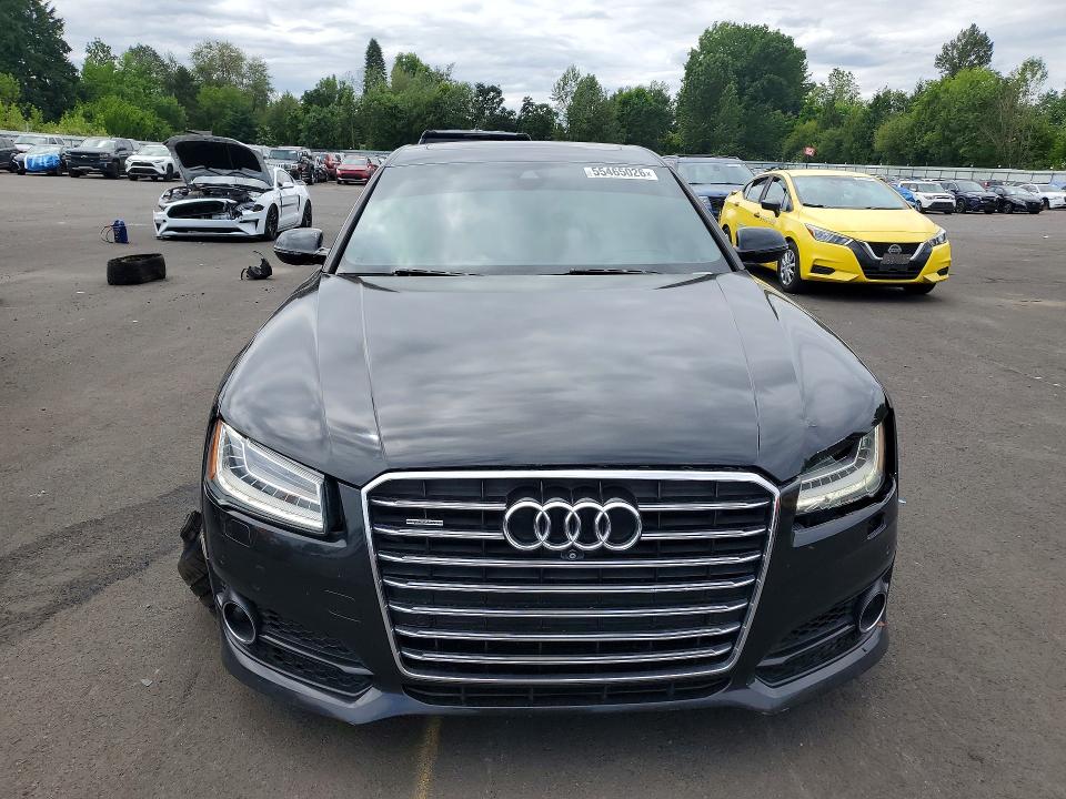 2016 Audi A8 VIN WAU43AFD8GN008141 COPART salvage auction — UNDERCARRIAGE, Or - Salvage Title Certificate, sold $3,550 on 2026-07-06 (photo 5)