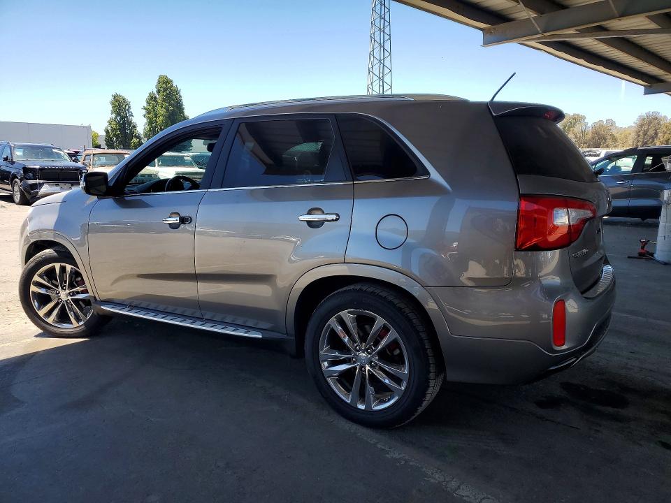 2015 Kia Sorento VIN 5XYKW4A71FG574538 COPART salvage auction — VANDALISM, Ca - Salvage Certificate, sold $1,300 on 2026-07-02 (photo 2)