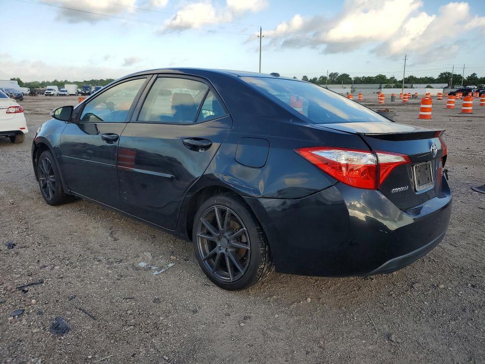 2014 Toyota Corolla VIN 5YFBURHE6EP051405 COPART salvage auction — REAR END, TX - SALVAGE VEHICLE TITLE, sold $2,350 on 2026-07-02 (photo 2)