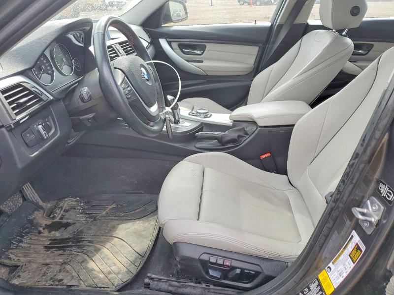 2014 BMW 3er VIN WBA3C3C56EF984088 COPART salvage auction — FRONT END, Ab - Bos - Salvage, sold $2,000 on 2026-07-28 (photo 7)