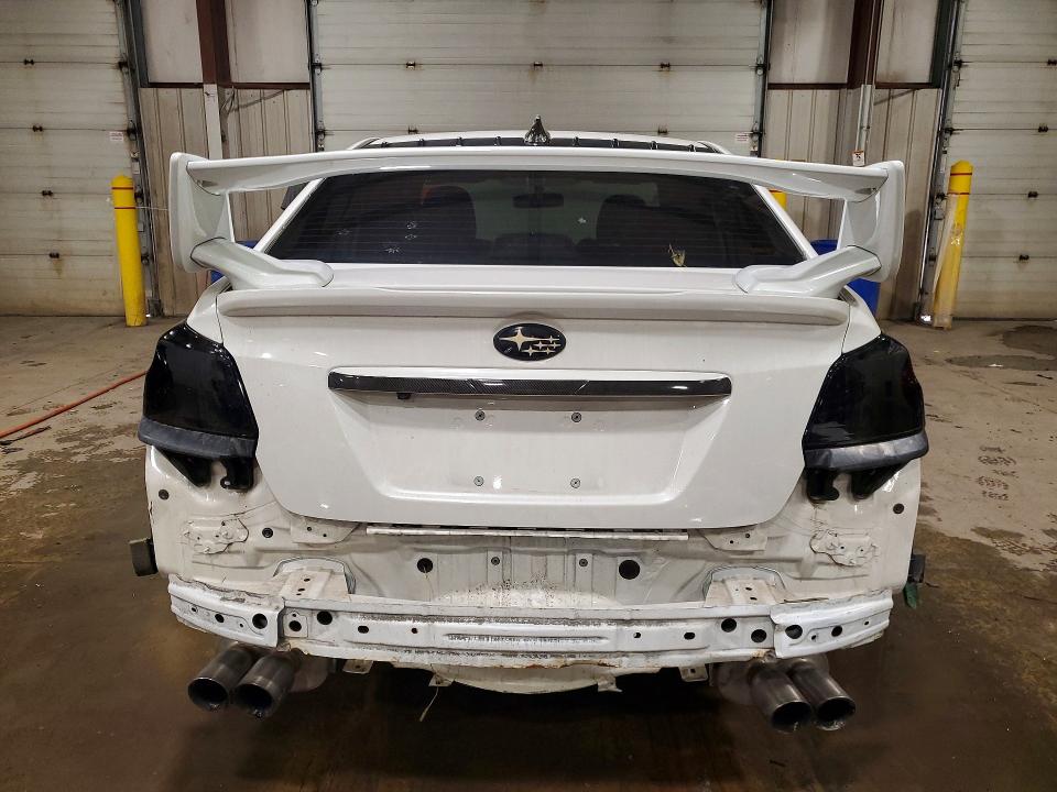 2016 Subaru Wrx VIN JF1VA1B66G9833906 COPART salvage auction — FRONT END, PA - CERTIFICATE OF SALVAGE, sold $2,200 on 2026-07-31 (photo 6)