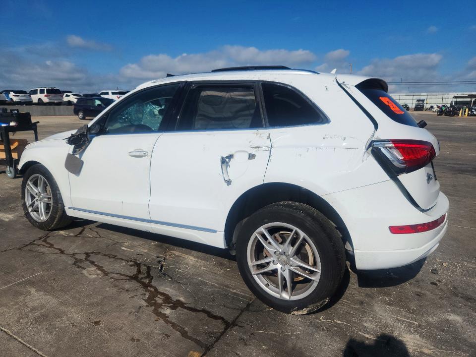 2017 Audi Q5 VIN WA1C2AFP4HA066987 COPART salvage auction — SIDE, Tx - Salvage Vehicle Title, sold $525 on 2026-07-13 (photo 2)