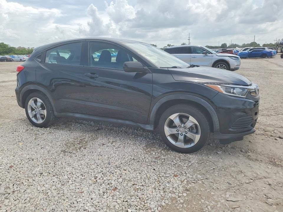 2019 Honda Hr-v VIN 3CZRU5H32KG708833 COPART salvage auction — SIDE, Fl - Cert Of Title Slvg Rebuildable, sold $7,300 on 2026-07-09 (photo 4)
