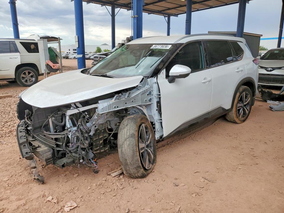 2025 Nissan Rogue VIN JN8BT3CA2SW002049 COPART salvage auction — FRONT END, Az - Cert Of Title - Salvage, sold $4,000 on 2026-07-21 (photo 1)