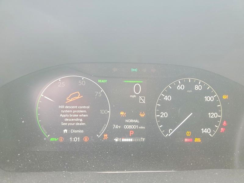 2025 Honda Cr-v VIN 7FARS6H84SE056546 COPART salvage auction — FRONT END, Ny - Mv-907A Salvage Certificate, sold $13,800 on 2026-07-20 (photo 9)