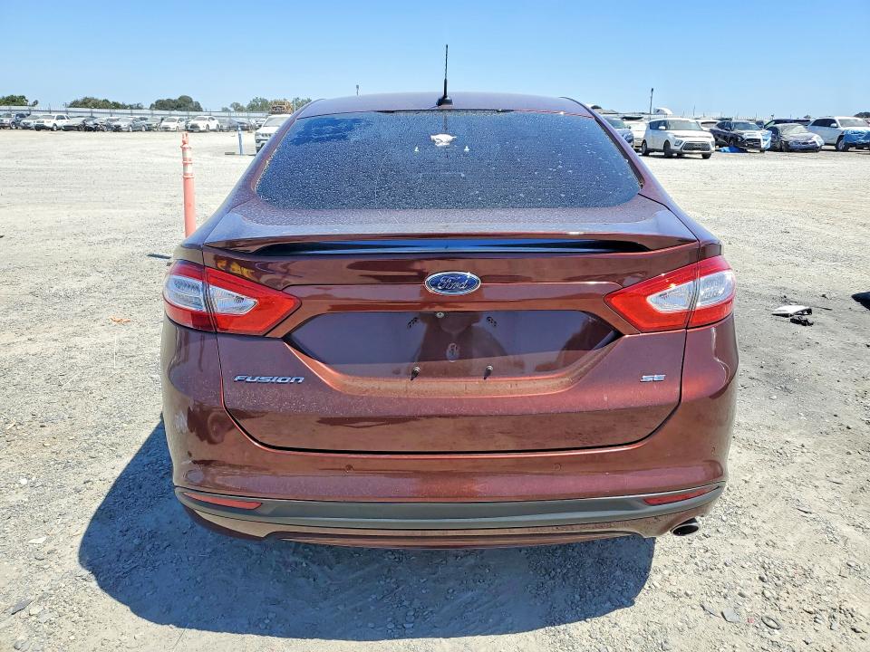 2015 Ford Fusion VIN 3FA6P0H70FR146985 COPART salvage auction — FRONT END, Ca - Salvage Certificate, sold $600 on 2026-07-09 (photo 6)