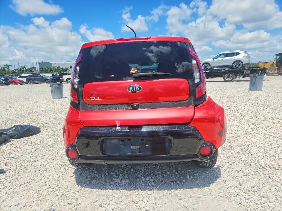 2016 Kia Soul VIN KNDJP3A53G7822983 COPART salvage auction — FRONT END, Fl - Cert Of Title Slvg Rebuildable, sold $1,300 on 2026-07-24 (photo 6)