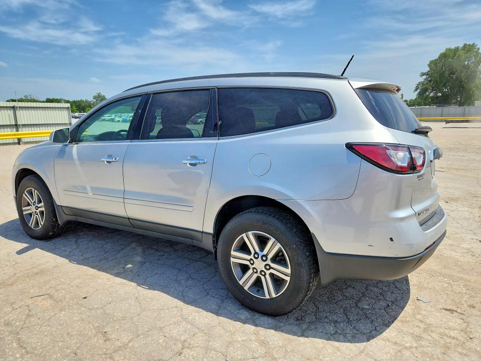 2017 Chevrolet Traverse VIN 1GNKRGKD1HJ293606 COPART salvage auction — HAIL, Ks - Cert Of Title-Salvage, sold $750 on 2026-07-22 (photo 2)