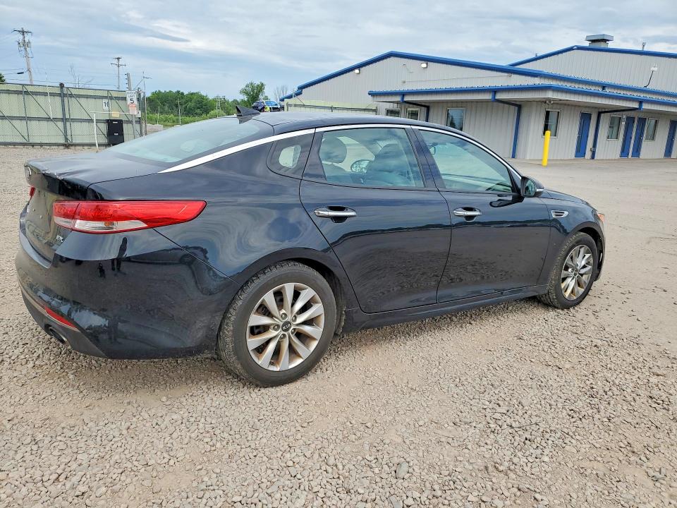 2016 Kia Optima VIN 5XXGU4L36GG067646 COPART salvage auction — FRONT END, Ny - Mv-907A Salvage Certificate, sold $1,200 on 2026-07-06 (photo 3)