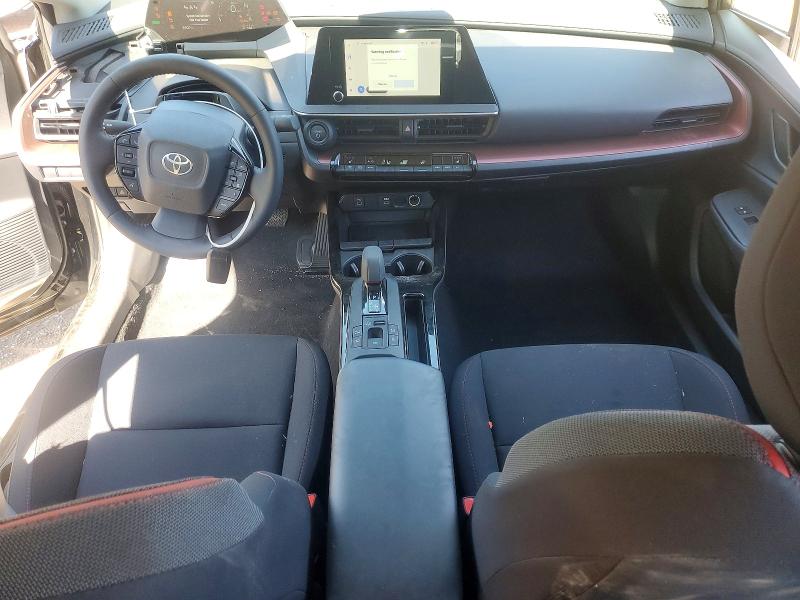 2026 Toyota Prius VIN JTDACACU8T3075693 COPART salvage auction — FRONT END, On - Permit Salvage, sold $7,900 on 2026-07-30 (photo 8)