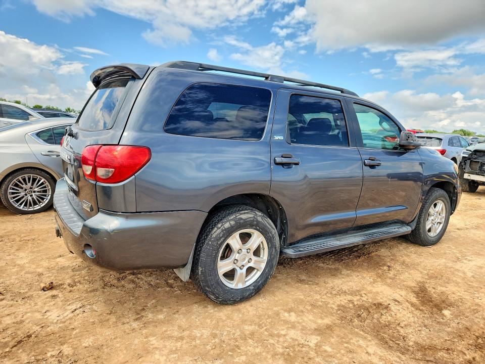 2008 Toyota Sequoia VIN 5TDZY64A88S009334 COPART salvage auction — MECHANICAL, Tx - Certificate Of Title (P), sold $2,900 on 2026-07-30 (photo 3)