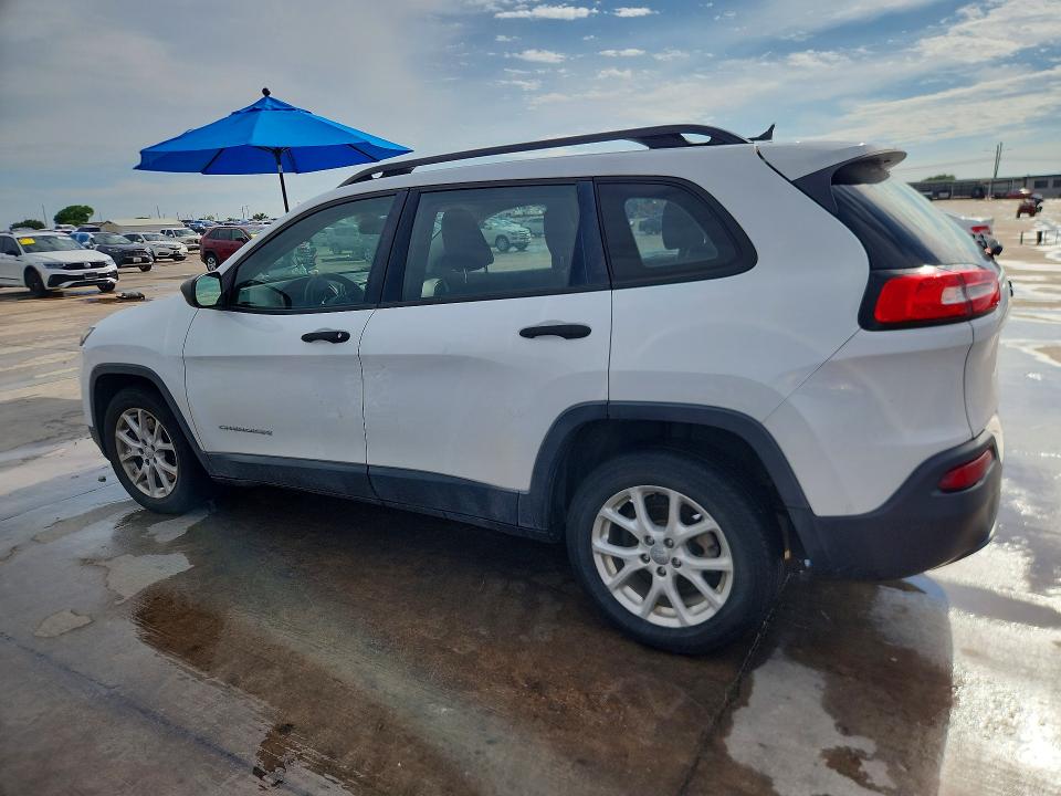 2015 Jeep VIN 1C4PJLABXFW761038 COPART salvage auction — MECHANICAL, Tx - Certificate Of Title, sold $825 on 2026-07-09 (photo 2)