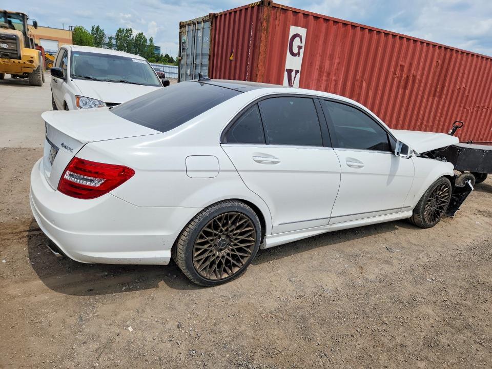 2014 Mercedes-benz C-klasse VIN WDDGF8JB6EA960006 COPART salvage auction — FRONT END, On - Permit No Brand - Unfit, sold $2,300 on 2026-07-16 (photo 3)