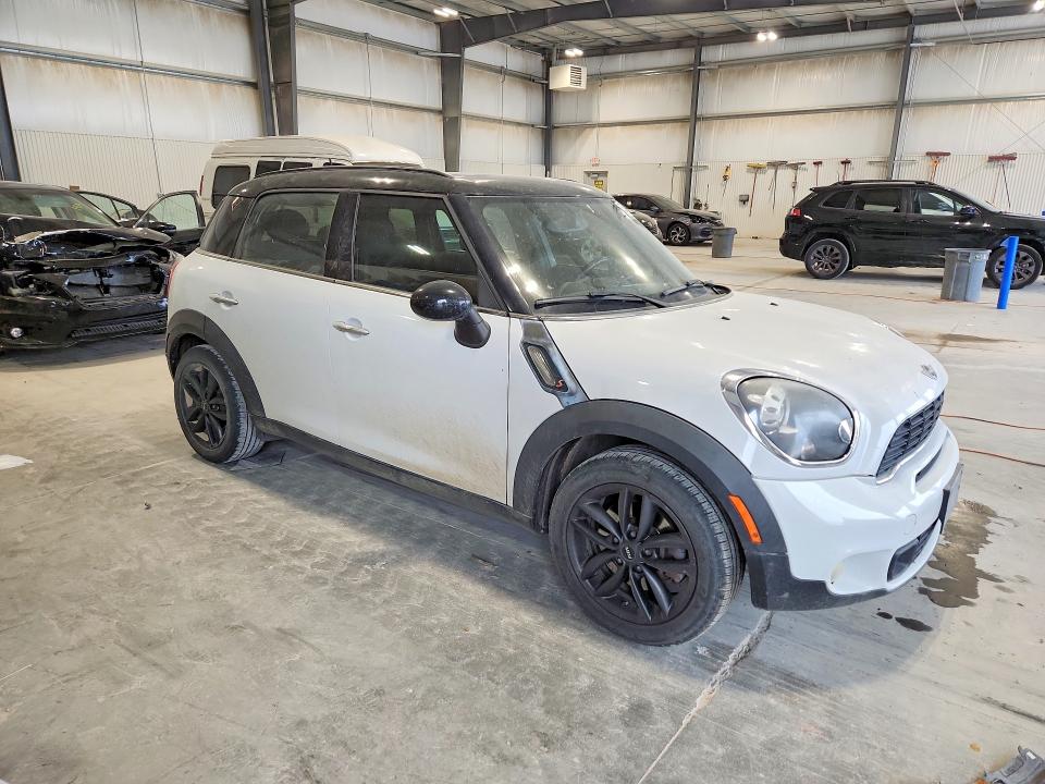 2012 Mini VIN WMWZC3C5XCWL82916 COPART salvage auction — HAIL, Ne - Cert Of Title-Salvage, sold $2,200 on 2026-07-14 (photo 4)