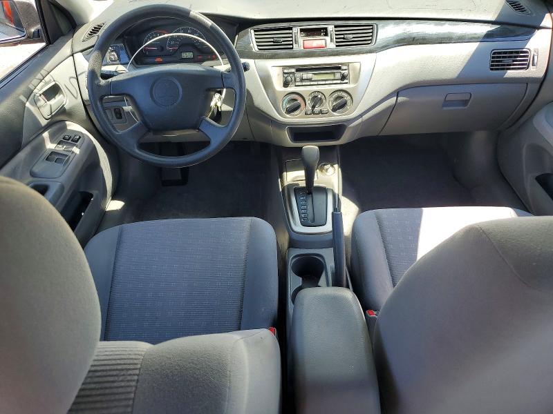 2005 Mitsubishi Lancer VIN JA3AJ26EX5U018066 COPART salvage auction — FRONT END, CA - SALVAGE CERTIFICATE, sold $425 on 2026-07-13 (photo 8)