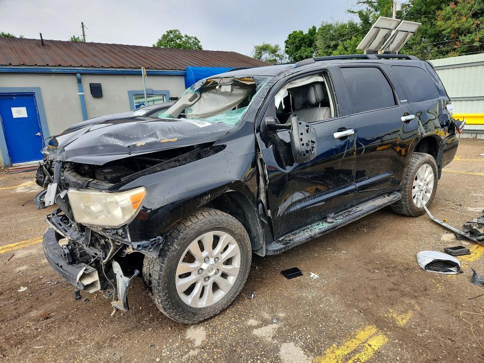 2013 Toyota Sequoia VIN 5TDDW5G15DS085027 COPART salvage auction — ALL OVER, Ks - Cert Of Title-Salvage, sold $1,500 on 2026-07-22 (photo 1)
