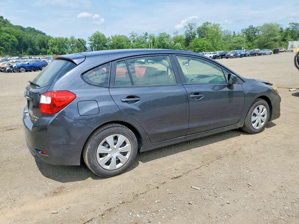 2016 Subaru Impreza VIN JF1GPAA62G8201385 COPART salvage auction — FRONT END, Ny - Mv-907A Salvage Certificate, sold $325 on 2026-07-16 (photo 3)