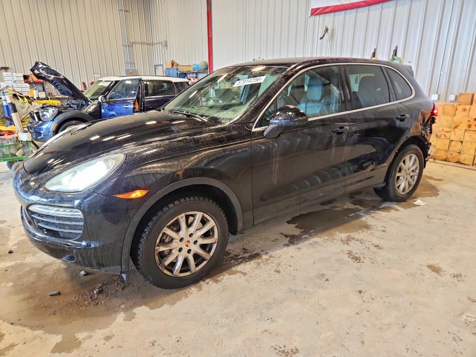 2014 Porsche Cayenne VIN WP1AB2A22ELA55676 COPART salvage auction — REAR END, Wi - Junked Vehicle Bill Of Sale, sold $1,150 on 2026-07-06 (photo 1)