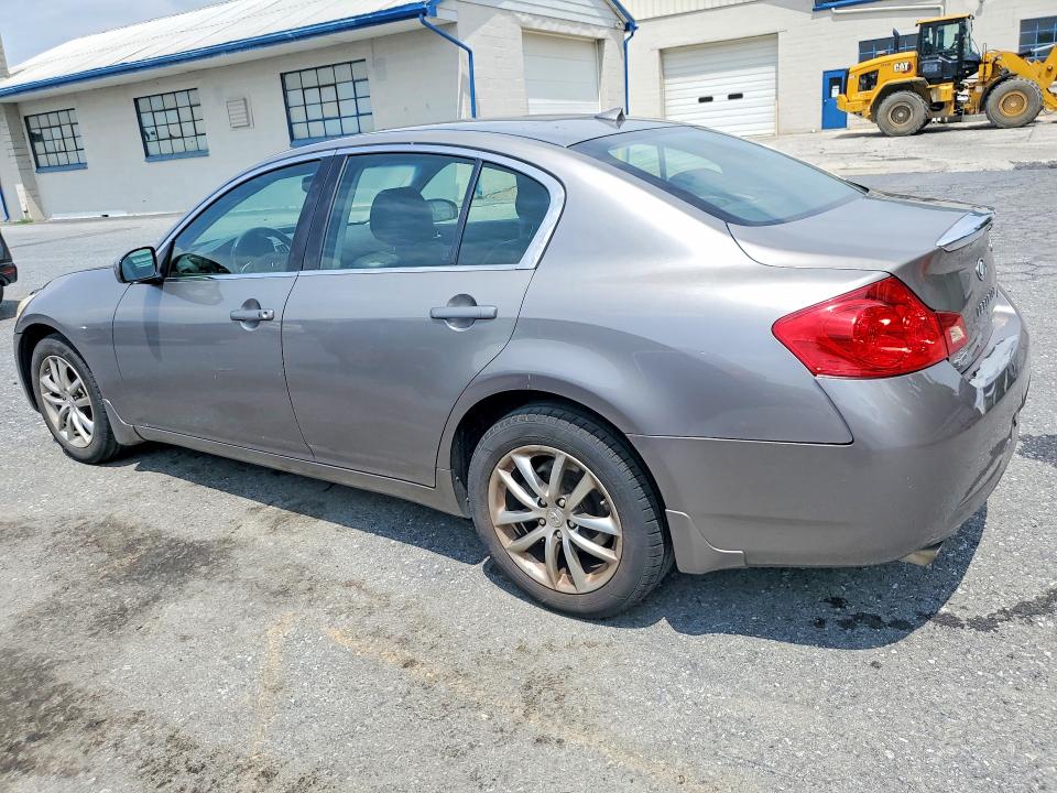 2007 Infiniti G VIN JNKBV61F07M812061 COPART salvage auction — FRONT END, Pa - Certificate Of Salvage, sold $500 on 2026-07-14 (photo 2)