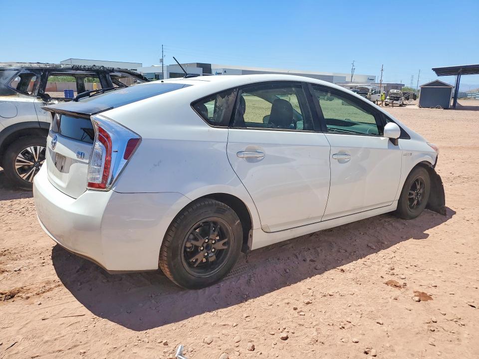 2013 Toyota Prius VIN JTDKN3DU8D0344481 COPART salvage auction — FRONT END, Az - Cert Of Title - Salvage, sold $3,350 on 2026-07-14 (photo 3)