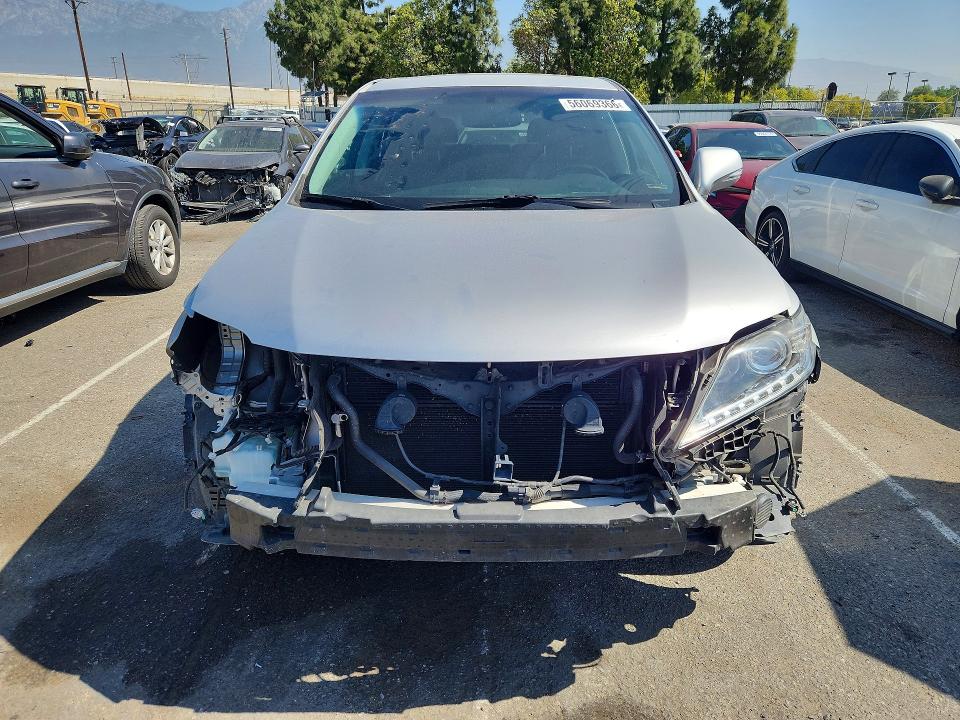 2013 Lexus Rx VIN JTJZB1BA2D2410092 COPART salvage auction — FRONT END, Ca - Salvage Certificate, sold $4,150 on 2026-07-09 (photo 5)
