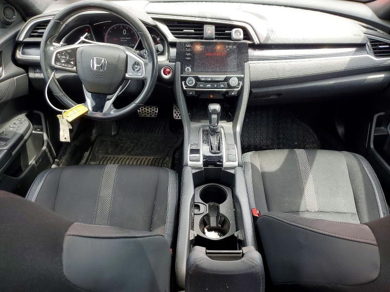2021 Honda Civic VIN 2HGFC2F89MH012824 COPART salvage auction — SIDE, ON - PERMIT NO BRAND - UNFIT, sold $6,300 on 2026-07-02 (photo 8)
