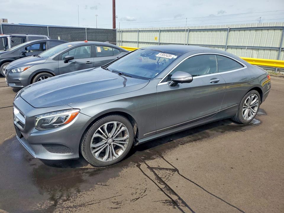 2016 Mercedes-benz S-klasse VIN WDDXJ8FB3GA015329 COPART salvage auction — MINOR DENT/SCRATCHES, In - Certificate Of Title, sold $11,100 on 2026-07-28 (photo 1)
