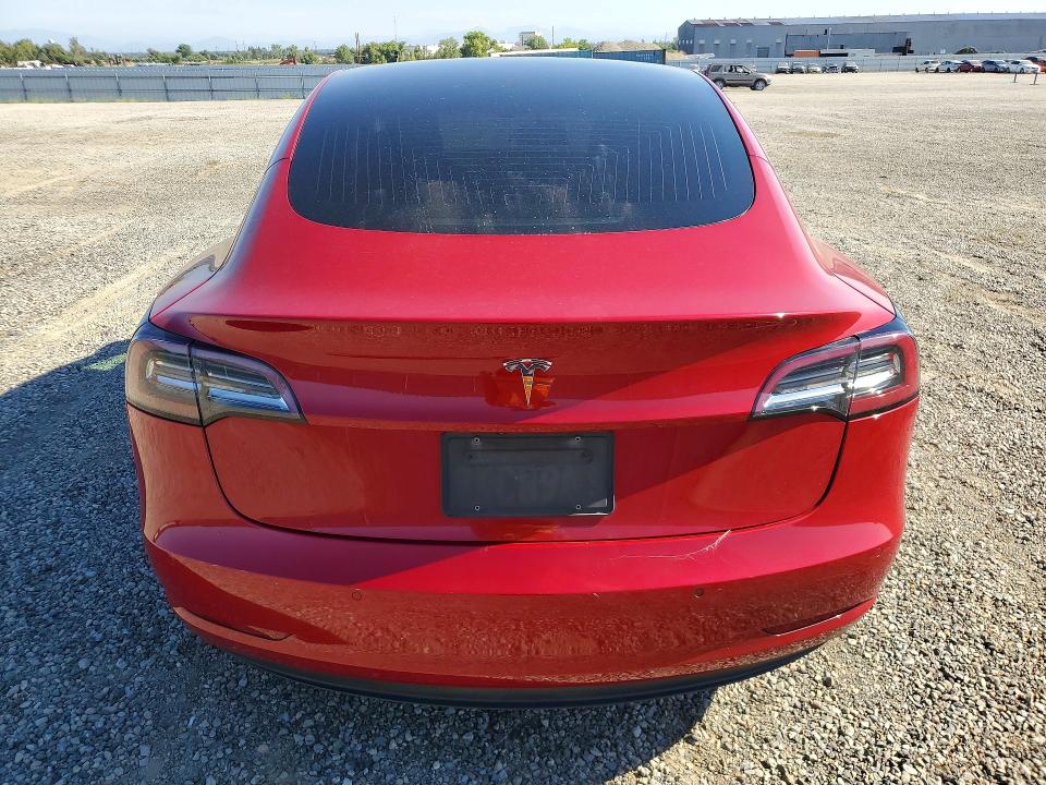 2019 Tesla VIN 5YJ3E1EA2KF298965 COPART salvage auction — FRONT END, CA - SALVAGE CERTIFICATE, sold $4,550 on 2026-07-31 (photo 6)