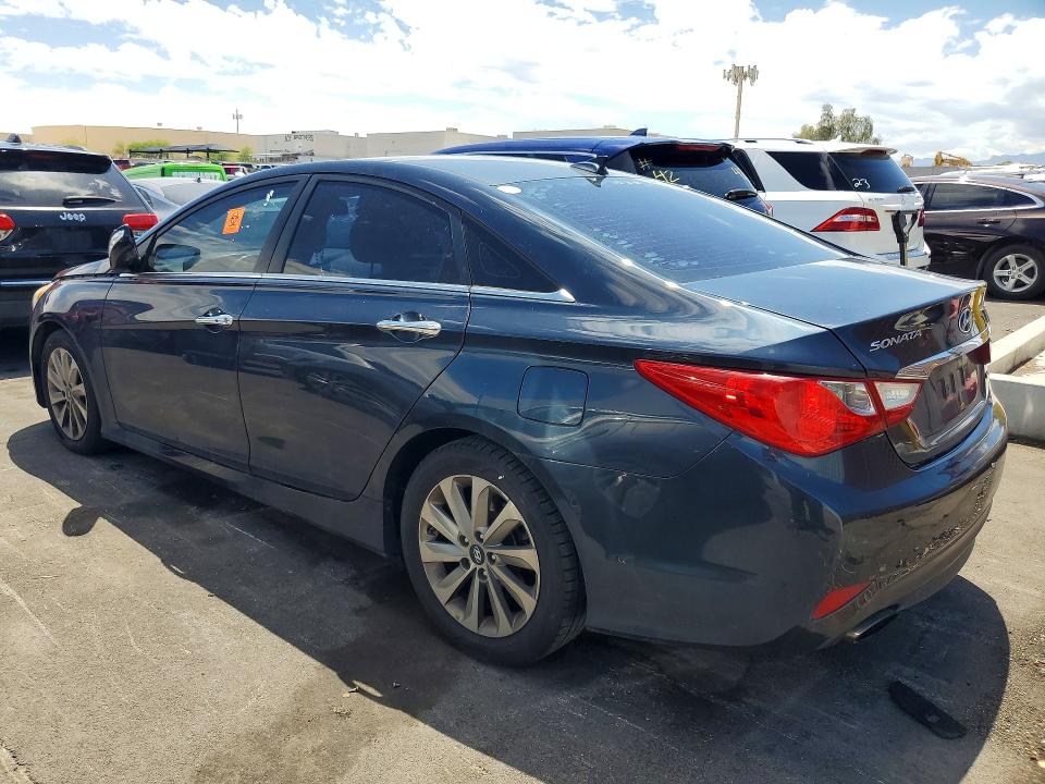 2014 Hyundai Sonata VIN 5NPEC4AB7EH895856 COPART salvage auction — FRONT END, Mt - Certificate Of Title, sold $375 on 2026-07-29 (photo 2)