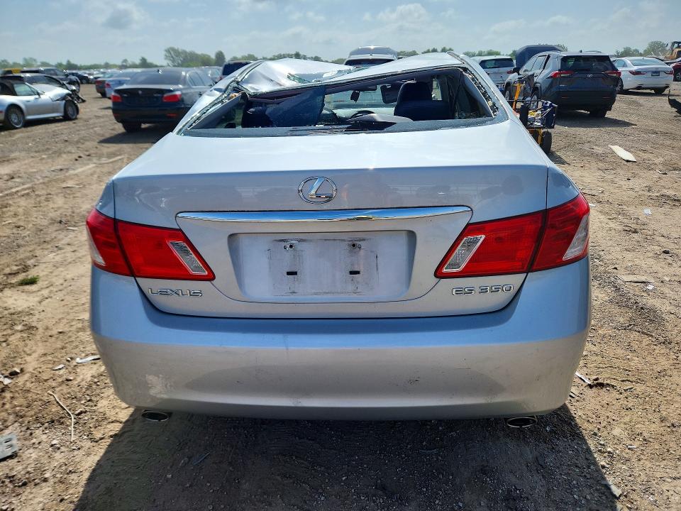 2007 Lexus ES VIN JTHBJ46G072084979 COPART salvage auction — ROOF, Wv - Salvage Certificate, sold $750 on 2026-07-30 (photo 6)