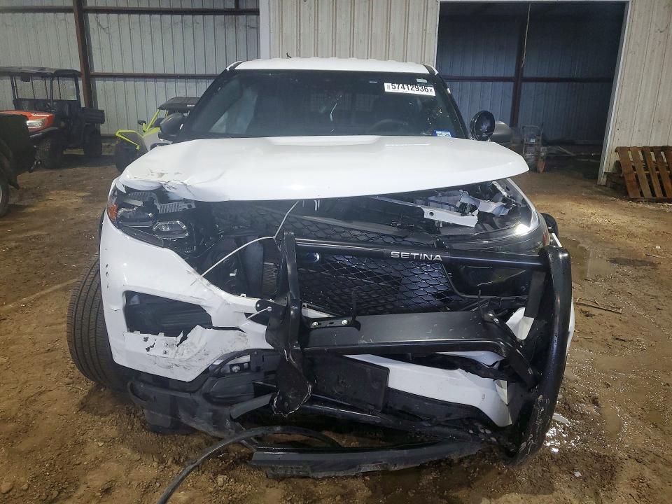 2024 Ford Explorer VIN 1FM5K8AB1RGA67169 COPART salvage auction — FRONT END, Tx - Certificate Of Title, sold $3,950 on 2026-07-02 (photo 5)