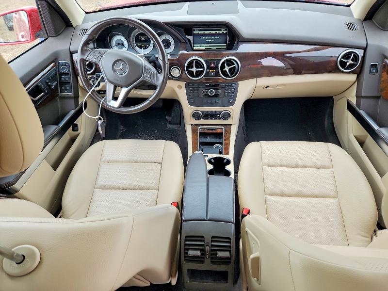 2014 Mercedes-benz Glk-klasse VIN WDCGG8JB7EG284874 COPART salvage auction — REAR END, Il - Salvage Certificate, sold $1,950 on 2026-07-28 (photo 8)
