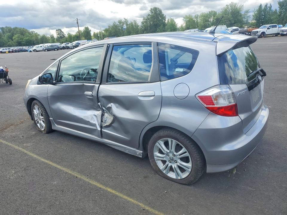 2009 Honda Fit VIN JHMGE88489S027078 COPART salvage auction — SIDE, Or - Salvage Title Certificate, sold $1,150 on 2026-07-22 (photo 2)