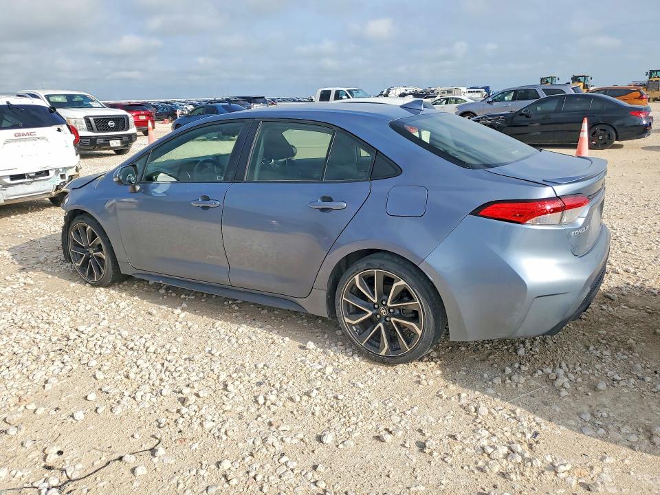 2021 Toyota Corolla VIN JTDS4MCE6MJ072879 COPART salvage auction — FRONT END, TX - SALVAGE VEHICLE TITLE (P), sold $4,200 on 2026-07-16 (photo 2)