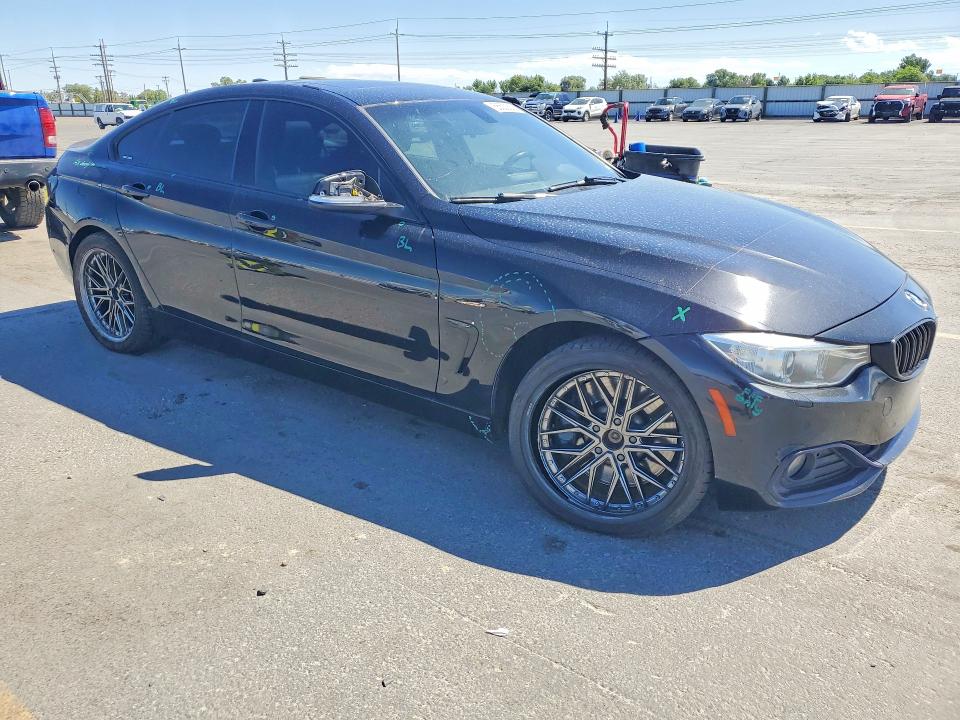 2015 BMW VIN WBA4B3C56FD670154 COPART salvage auction — FRONT END, Id - Salvage Certificate Of Title, sold $2,350 on 2026-07-30 (photo 4)