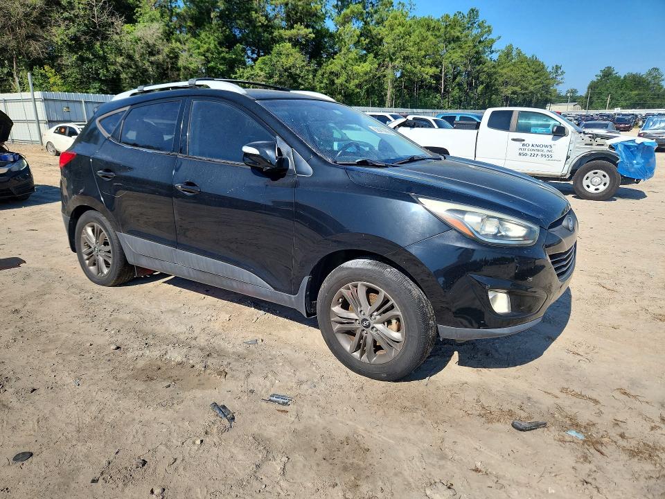 2014 Hyundai Tucson VIN KM8JUCAG8EU941715 COPART salvage auction — REAR END, FL - CERT OF TITLE SLVG REBUILDABLE, sold $1,600 on 2026-07-24 (photo 4)