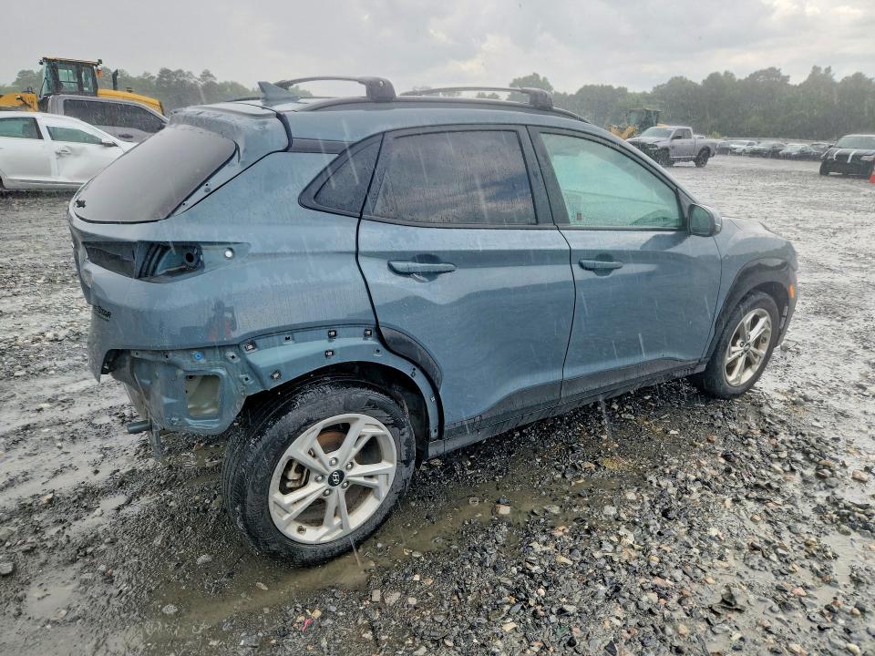 2022 Hyundai Kona VIN KM8K32AB0NU762610 COPART salvage auction — REAR END, Ga - Cert Of Title-Salvage, sold $1,450 on 2026-07-23 (photo 3)