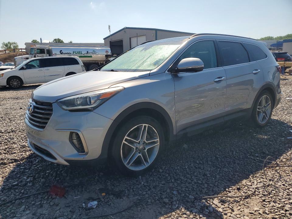 2018 Hyundai Santa fe VIN KM8SR4HF0JU283441 COPART salvage auction — MECHANICAL, Al - Cert Of Title-Salvage Title, sold $3,300 on 2026-07-07 (photo 1)